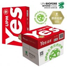 UPM 益思（Yes）红益思 80克 A4 复印纸（500张/包 5包/箱）