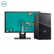 戴尔（DELL）C3991M台式电脑 I3-10100/8GB/128SSD+1TG/无光驱/2G独显/Win10专业版/（e2720h）27寸/三年质保