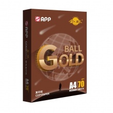 金球（APP）复印纸 70g A4 500张/包 8包/箱（4000张）