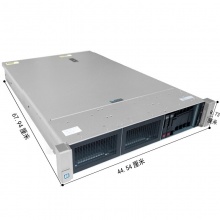 惠普（HP）DL388 GEN10服务器（2*3206R/128GB内存/3*600GB 2.5寸硬盘/4端口千兆网卡/2*500W电源/4个散热风扇/导轨/2U/3年5*9,NBD）