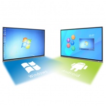 灵畅互动（MINDHUB）FIT-TVI65H6B触控一体机 65英寸/Android8.0/2G+16G/20点红外触控/含OPS：I5 4G 128G SSD/含移动推车挂架/含安装运输