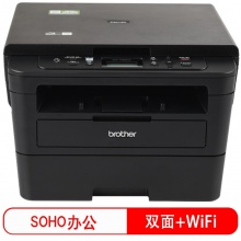 兄弟（brother）DCP-7090DW 黑白激光一体机（三合一 双面打印 无线网络 ）