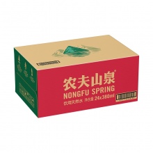 农夫山泉 矿泉水 饮用水 饮用天然水380ml 1*24瓶 整箱装