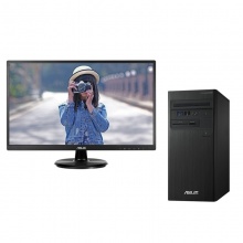 华硕（ASUS）D700TA台式电脑 i5-10400/8G/256G SSD+1T/集显/23.8寸显示（VA249NA）/WIN10专业版