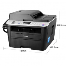 联想（Lenovo）M7675DXF A4黑白激光多功能一体机 自动双面打印（打印 复印 扫描 传真）