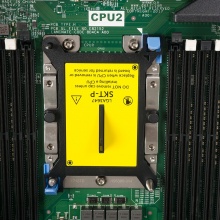 戴尔（DELL）R740 2U机架式服务器（金牌6152*2/64G*6 3200A/960GSSD*2/4T*4 SAS 7.2K/Tesla V100*3 16GB/双电源（1000W*2）/2U导轨/双口万兆网卡*1/三年保修）
