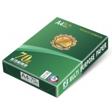 晨鸣（CHENMING）金铭洋A4复印纸 70g 白色（500张/包 8包/箱）