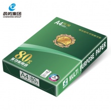 晨鸣（CHENMING）金铭洋A4复印纸 80g 白色（500张/包 8包/箱）