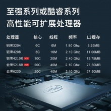 联想（Lenovo）SR570服务器 1*Xeon Silver 4210R（2.4GHz）/2*16GB DDR4/2*2TB企业级3.5寸/1*上架导轨套件/1*DVD/4个硬盘位/电源550W