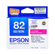 爱普生原装墨盒T0823 洋红色 适用爱普生R270/R290/R390/RX590/R610/R690 515页